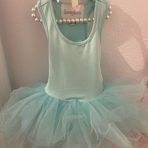 ILovePlum B.A.E. TUTU DRESS in prim blue